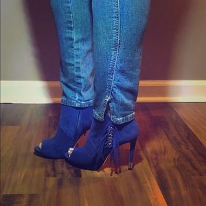 Guess Peep Toe Bootie